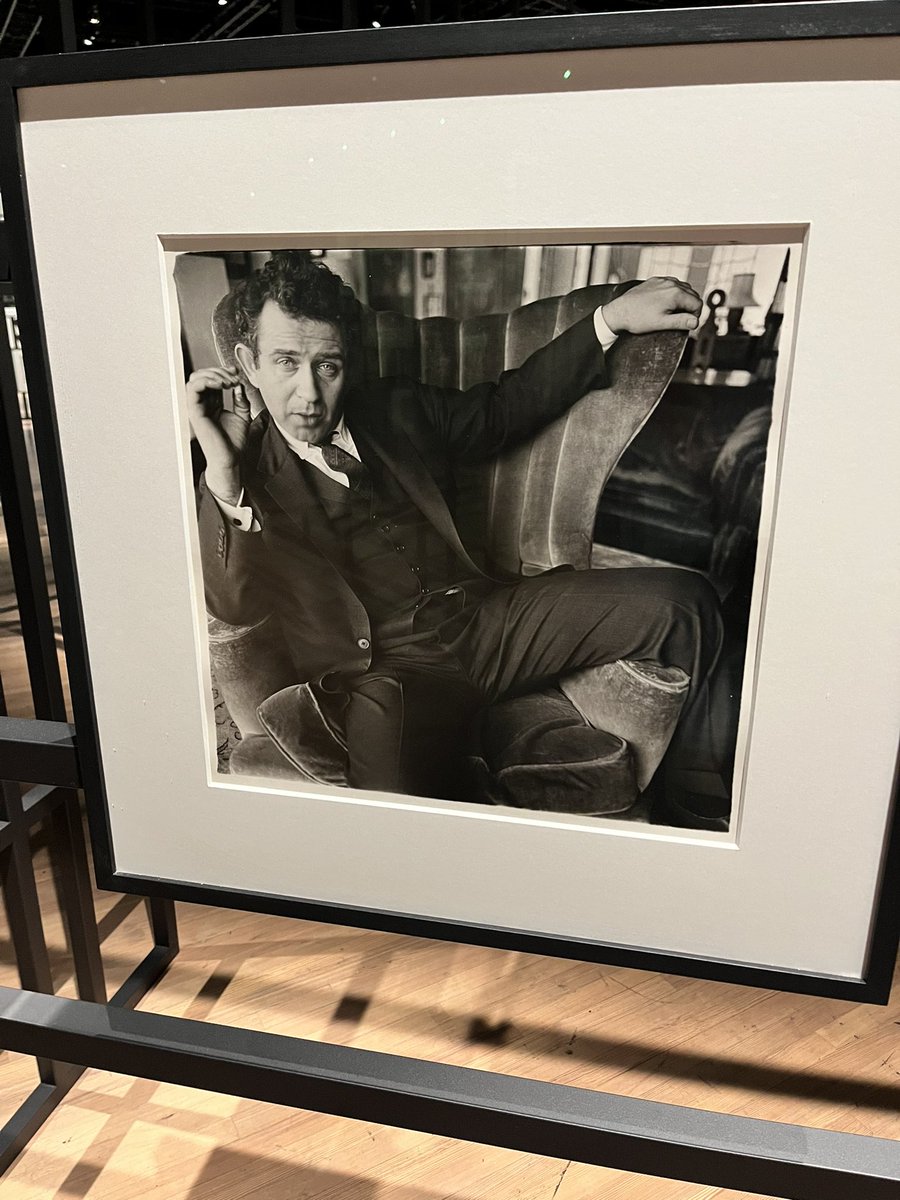 Jderbyshire's tweet image. I don’t think anyone has captured the essence of Mailer-ness as Diane Arbus did (from the fabulous ‘Constellation’ show at the Park Avenue Armory)