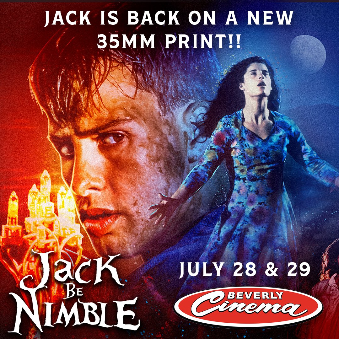 AltInnocence's tweet image. So psyched to be premiering a brand new 35mm print of JACK BE NIMBLE next week at the @newbeverly!!! Grab your tickets now!
thenewbev.com