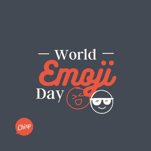 chirp_co's tweet image. Happy World Emoji Day!😄
Utilizing emojis can boost engagement and make your socials more fun. Comment your favorite emoji!📷
#worldemojiday #emojiengagement