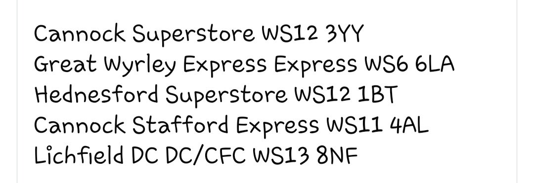 You can also vote for us using the blue chips in other local stores.