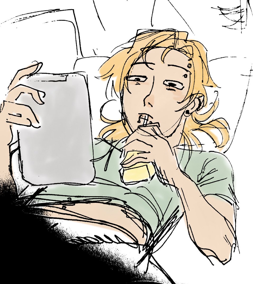 monorays__'s tweet image. gino doodle. i like making him look stupid 
#geassp
