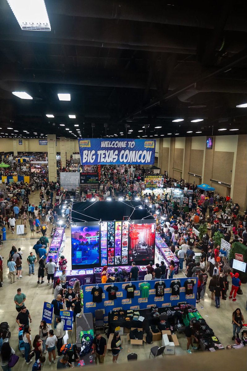 bigtexcon's tweet image. LIMITED VENDOR SPOTS AVAILABLE
Join us this October 17-19 in downtown San Antonio at the Henry B. González Convention Center for the pop culture event of the year!
Submit your vendor application today at: bigtexascomicon.com/dealers