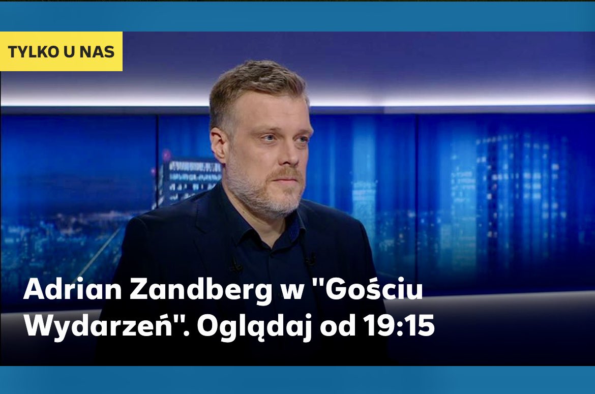 BogRymanowski's tweet image. 💥Dzisiaj w GOŚCIU WYDARZEŃ 👇
@ZandbergRAZEM
i
Zbigniew Derdziuk- prezes ZUS
💥Zapraszam do Polsatu, Polsat News i Wydarzeń 24 o 19.15