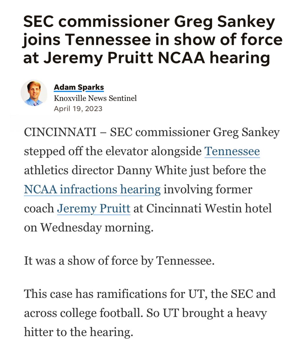 FFbuckCLE's tweet image. If you think the letter from Big Ten commissioner to NCAA means anything. You are either a Michigan fan or are clueless.
Heres 2 examples of the same thing, and then the complete opposite happens from the NCAA.