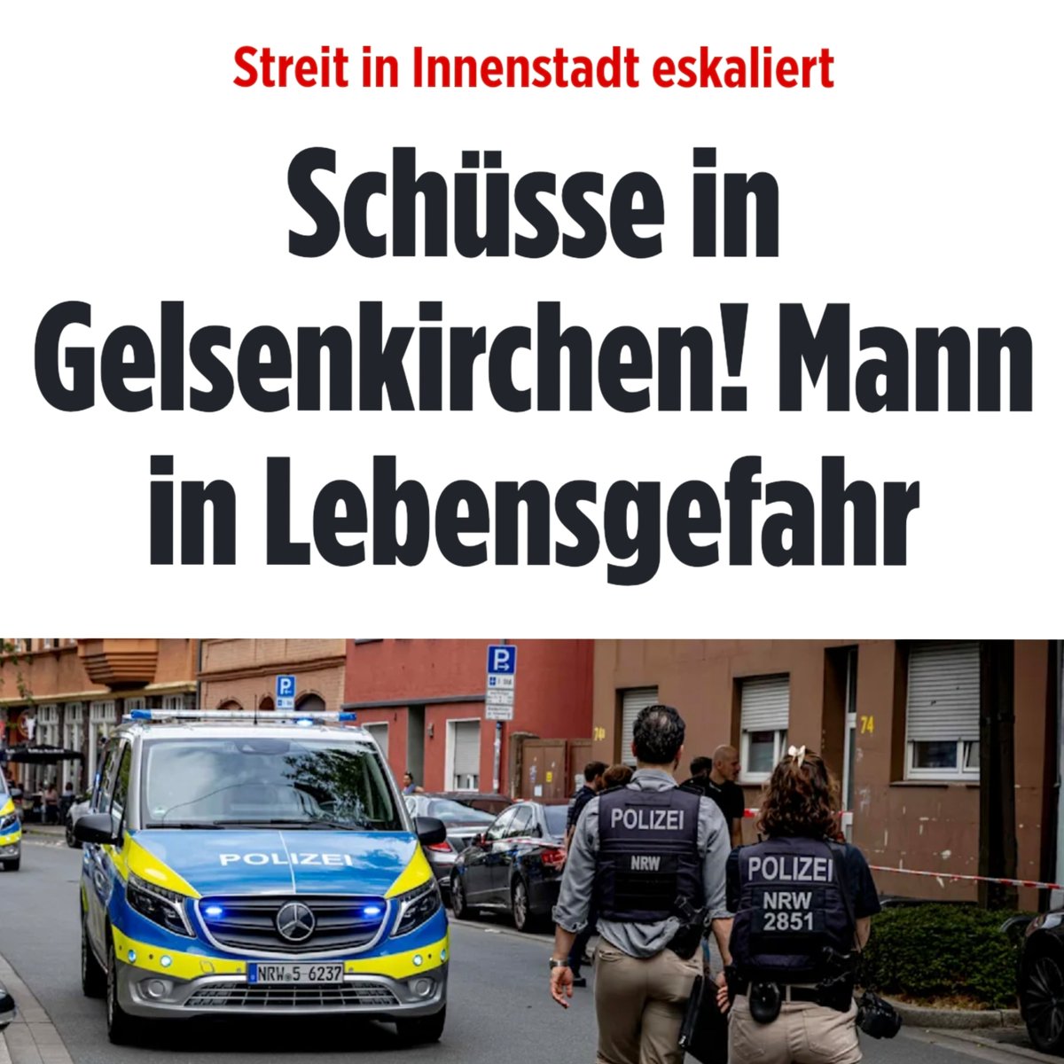 Staatsfaint's tweet image. m.bild.de/regional/ruhrg…
Und weiter geht es! Zählt noch einer mit? Wieder Schießerei nach Streit zwischen Männern.
Aber die #OmasGegenRechts retten unsere Demokratie.
Kommt doch mal klar! #Migrantengewalt #Weidel