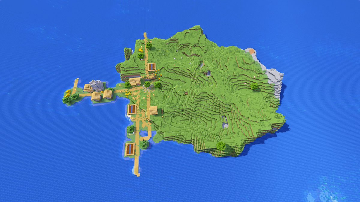 Minecraft is the best.

Seed: 51957054621 

Found on #Minecraft Java Edition 1.21.7