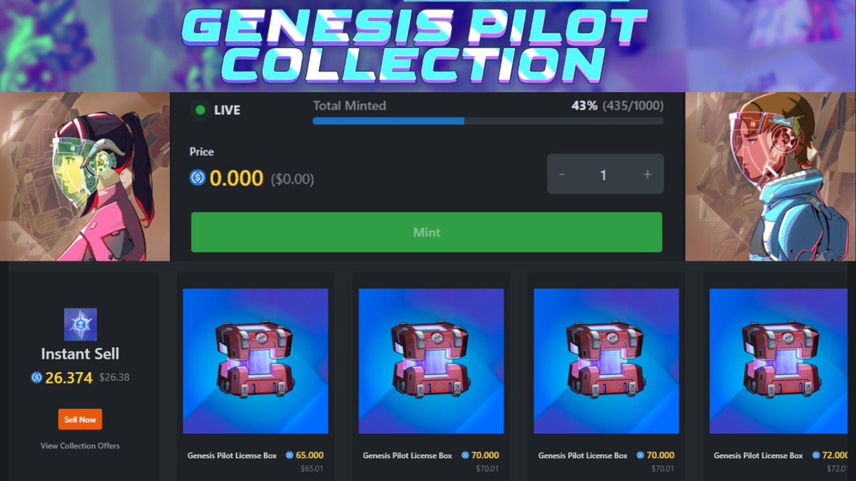 Rendanfts's tweet image. โ๏ธ OverKnights is taking over the Web3 gaming scene!
This isnโt just another game โ itโs a tactical card battler where you fight, customize, and climb the legendary Tower of Libra.
Every Pilot, Card, and Part is fully yours. And nowโฆ the free NFT? It just exploded in value!
๐โฆ