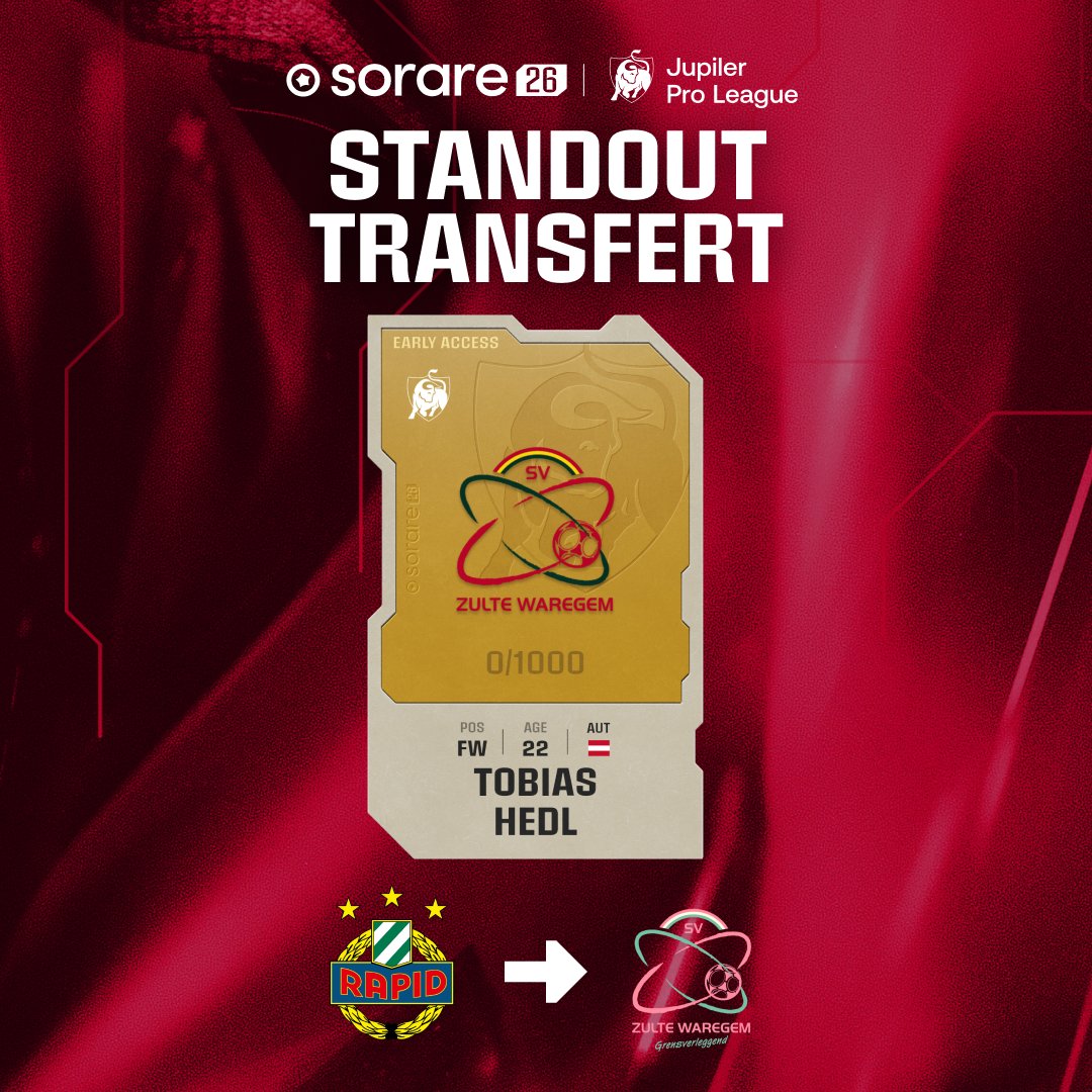 🇦🇹 The young striker Tobias Hedl who comes from Rapid Vienne was good during the pre-season. He will be the player to watch for this promoted team.

Want to collect a Tobias Hedl In-Season ? 👉 go.sorare.com/hedl