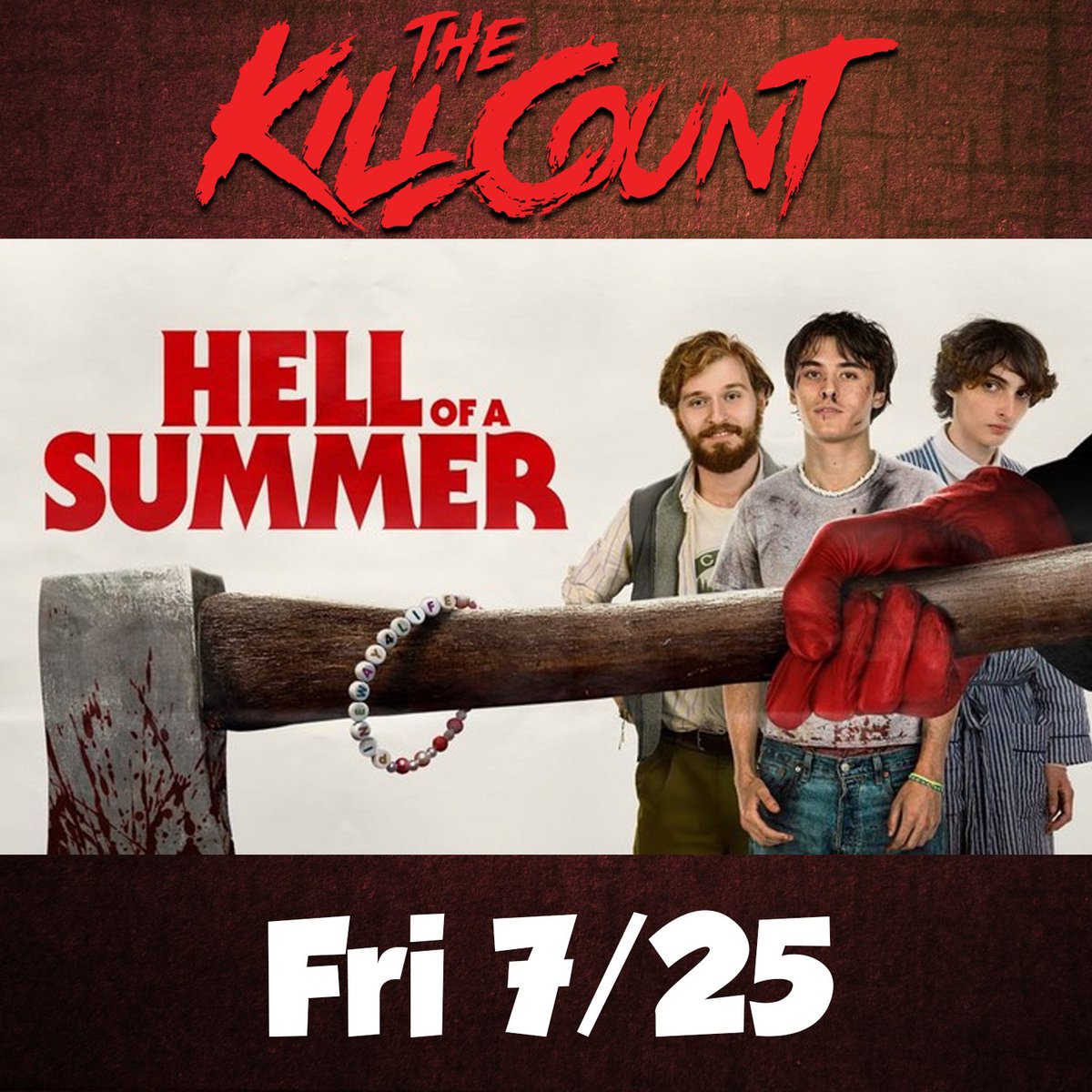 deadmeatjames's tweet image. Join us on the podcast this week as James, Chelsea, and Graessle talk about Saw VI on the Dead Meat Podcast! Then, tune in on Friday for Hell of a Summer on The Kill Count!