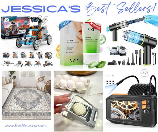 HumbleWarrior10's tweet image. 🎉 These were your MOST grabbed items yesterday! 💥 I even tossed in a few bonus goodies because who doesn’t love a little extra? 😉 Snag them while they’re still hot 🔥👇
✨ STEM Robot Toy $9.99 thru link⤵
shop.humblewarrior.com/amazon/mXso
✨ Handheld Car Vacuum $13.99 with promo…