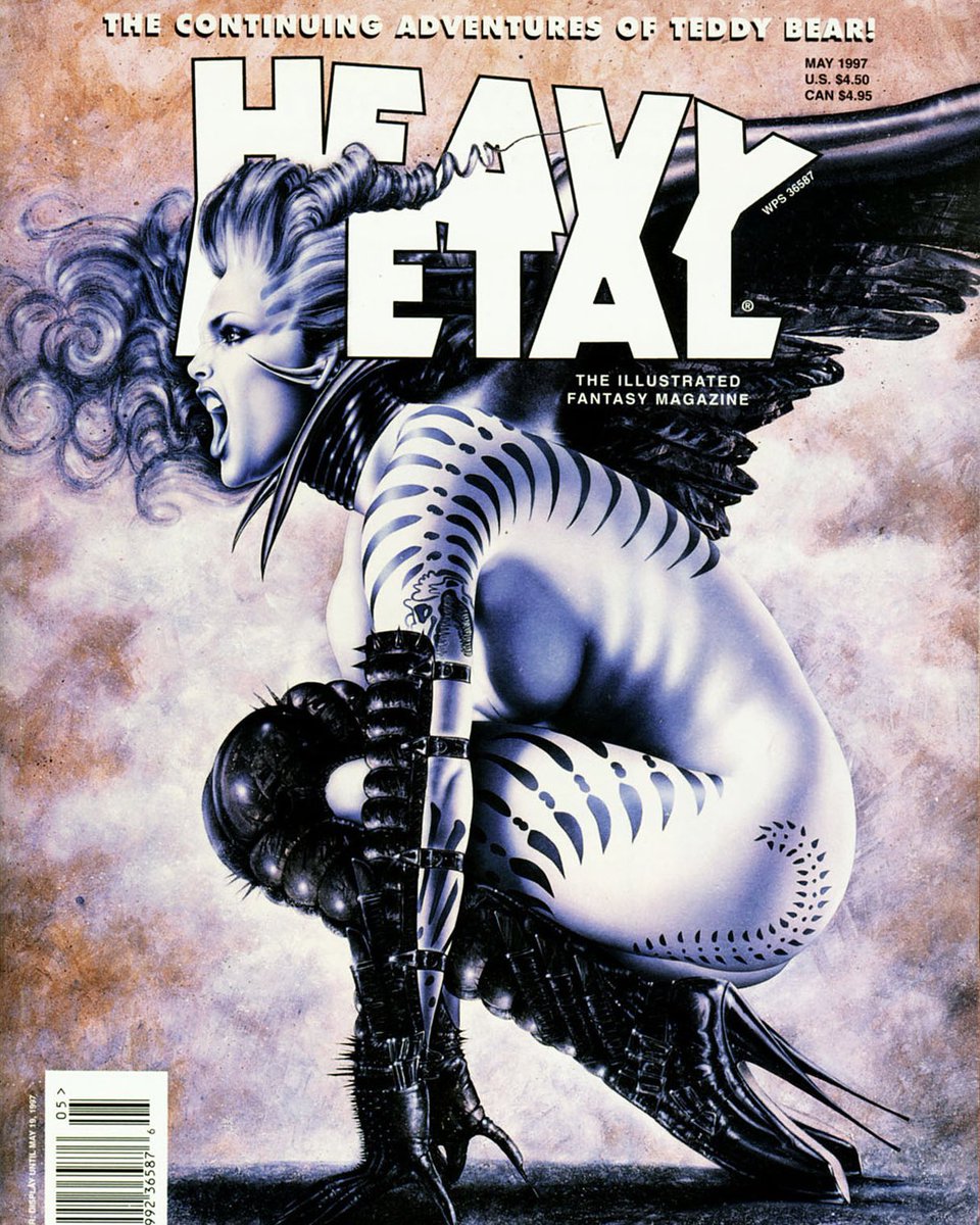 HeavyMetalInk's tweet image. Iconic pin-up artist Olivia De Berardinis brought her signature combination of sensuality and elegance to the pages of Heavy Metal magazine 🔥 @OliviaPinupArt
A celebrated painter since the 1970s, Olivia’s work has appeared in multiple issues, helping shape the magazine’s…