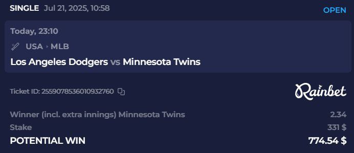 chroniclesofari's tweet image. Twins will win this easily, let&apos;s go