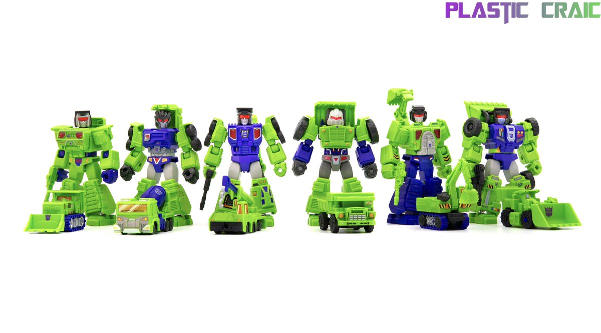 plastic_craic's tweet image. Construction Level Event
📷 @blokeesofficial Transformers Galaxy Version and Defender Version Constructicons