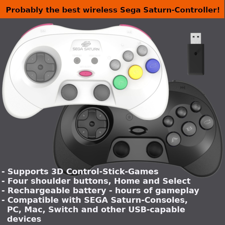 DragonBoxShop's tweet image. Probably the best wireless Sega Saturn-Controller
dragonbox.de/en-de/wireless…
#segasaturn #controller #retrobit #retrogaming #dragonboxshop