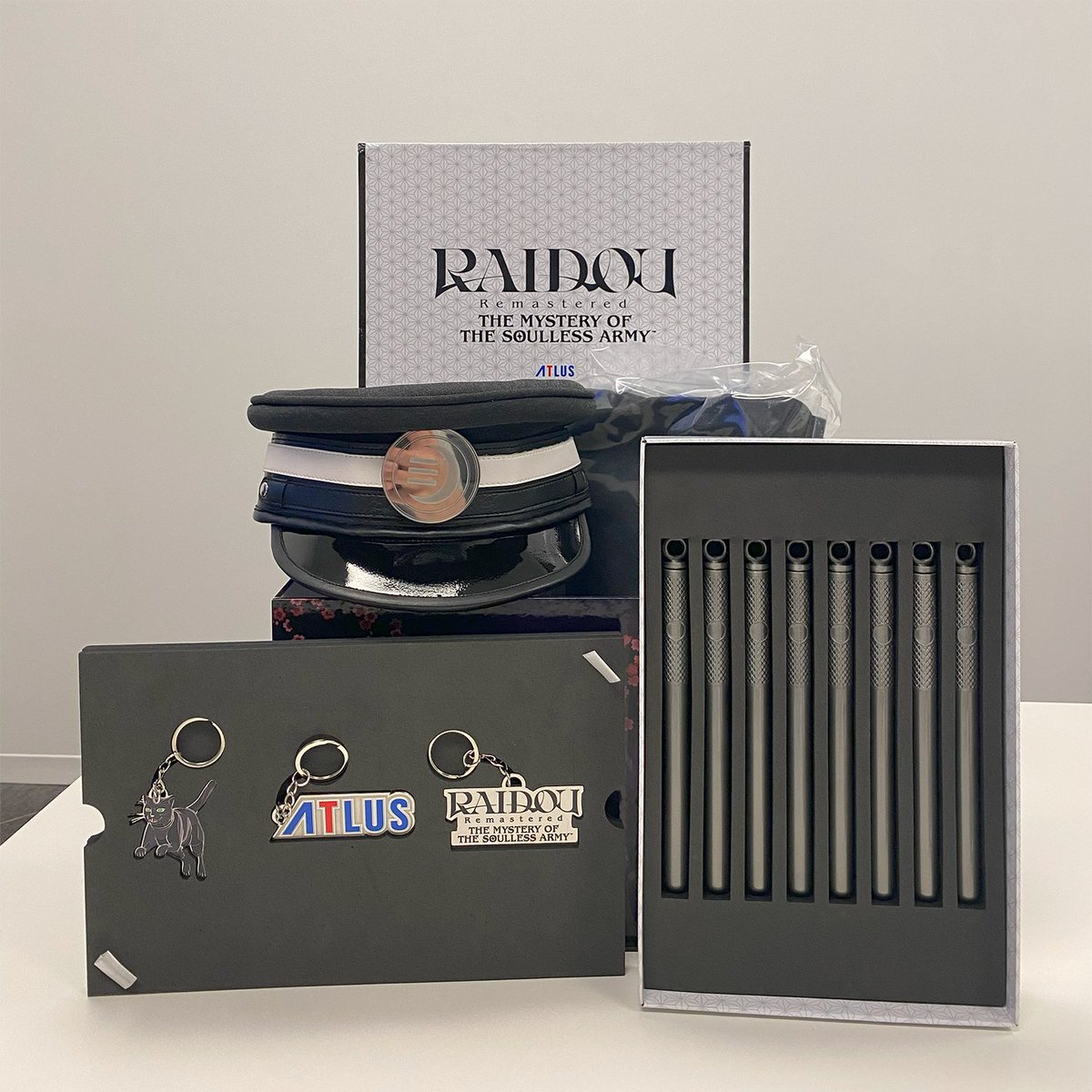 Atlus_West's tweet image. Are you ready to don the hat and cape? 🧪
Enter our promotion for the chance to win a set of custom, limited-edition items for RAIDOU Remastered: The Mystery of the Soulless Army!
Good luck! atlus.link/Summoner-Kit-P…
