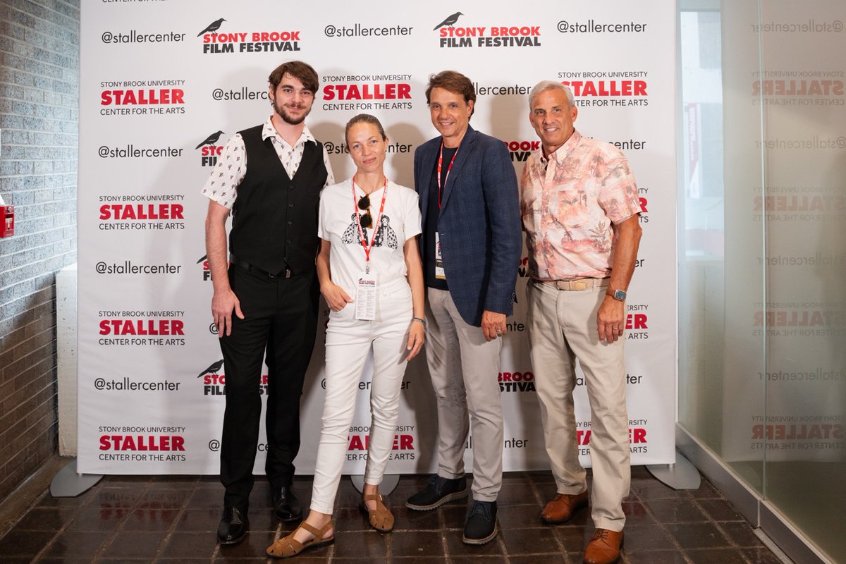 stonybrooku's tweet image. The 30th annual Stony Brook Film Festival is on now through July 26 at @StallerCenter!
See 36 films from 19 countries—plus premieres, Q&As, and exclusive in-person screenings.
Check the schedule and get tickets: gosbu.co/3GAZxTv
Photos by Amber Lewis