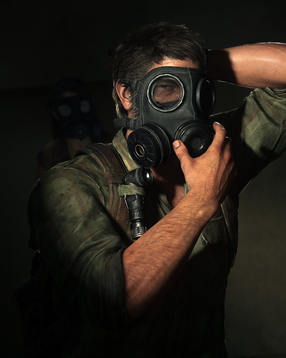 Naughty_Dog's tweet image. "Hold up. Spores."
The Last of Us fan ourfuturedaze submitted this stunningly detailed Photo Mode shot taken in The Last of Us Part I, capturing Joel as he's donning his gas mask in Boston.
Share your own Naughty Dog Photo Mode shots, cosplay, fan art, and more here:…