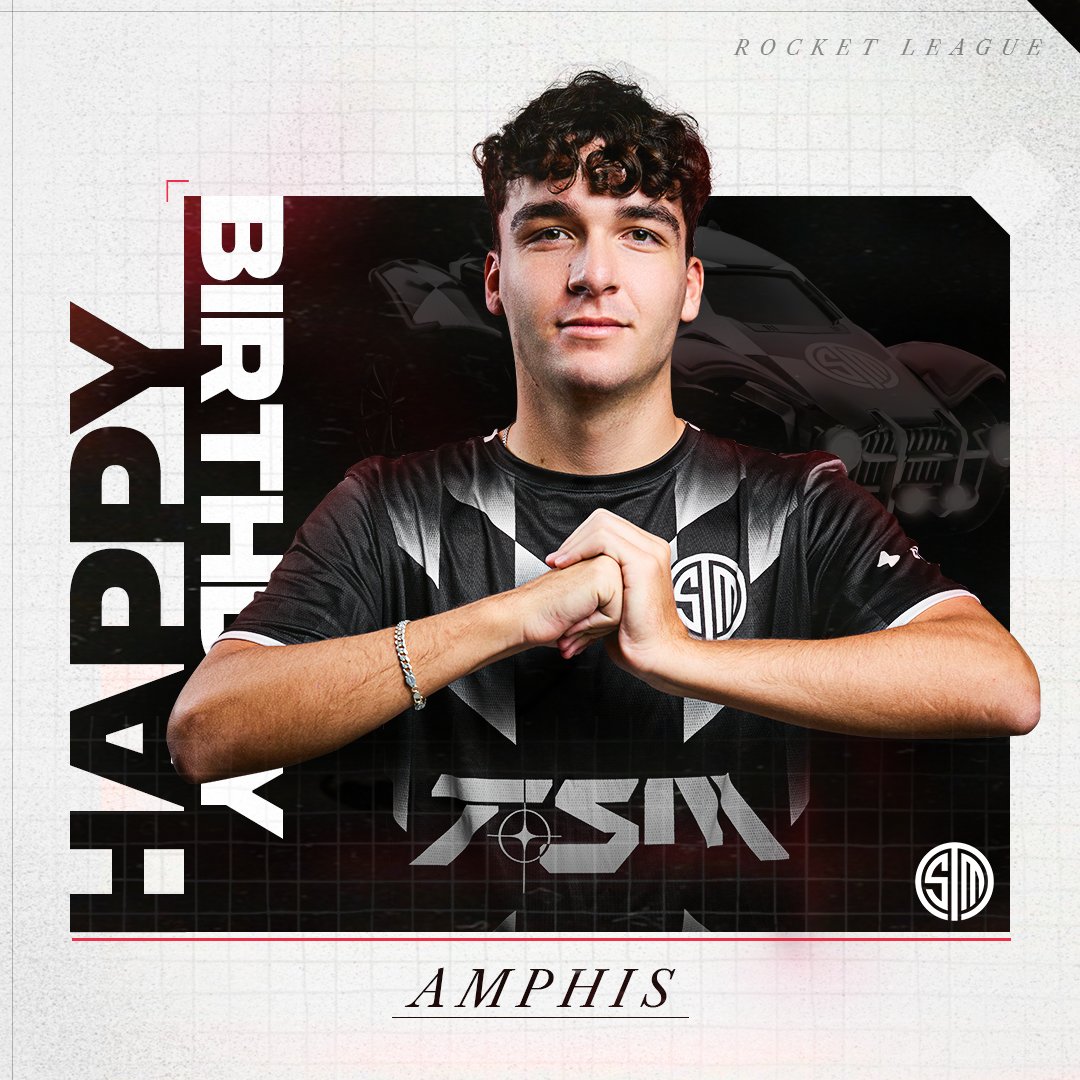 tsmreport's tweet image. HAPPY BIRTHDAY @AMPHISR 🥳🎂
Join us in wishing our Aussie legend a happy birthday! Have an amazing day, and see you soon at LAN again Amphis!
Much love from the TSM fam 🖤🤍