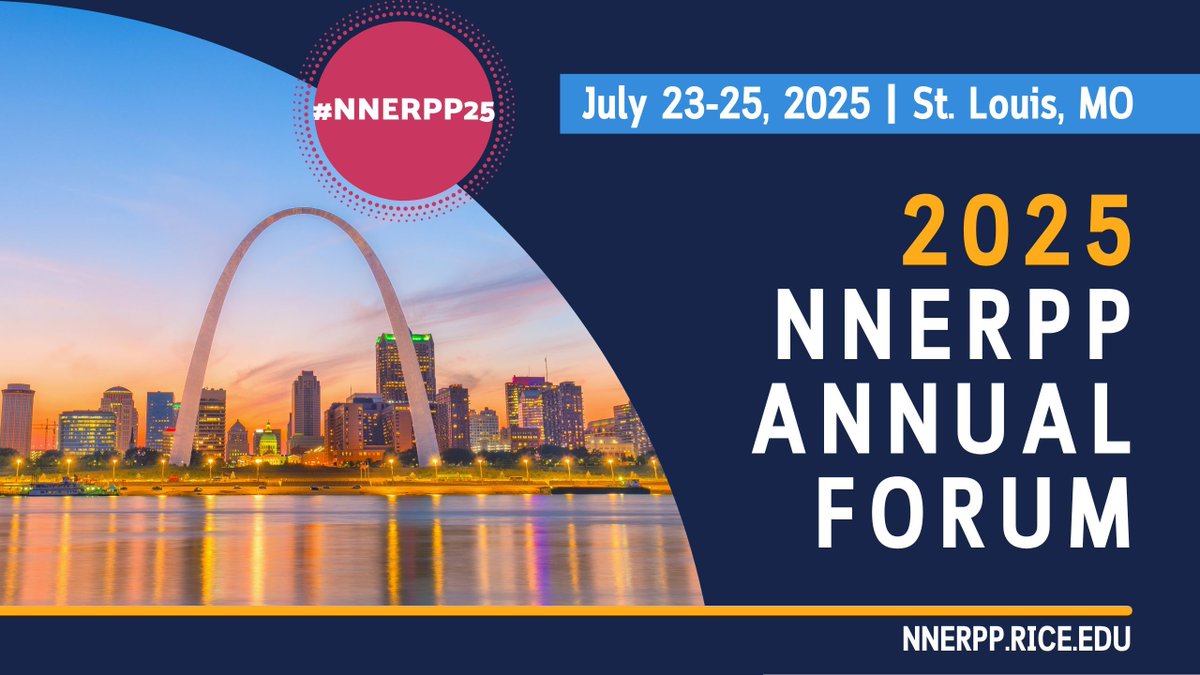 RPP_Network's tweet image. Hey, NNERPP! It’s Annual Forum week! We hope you are as excited as we are to learn and connect with fellow RPPers in St. Louis this week – see you soon! #NNERPP25