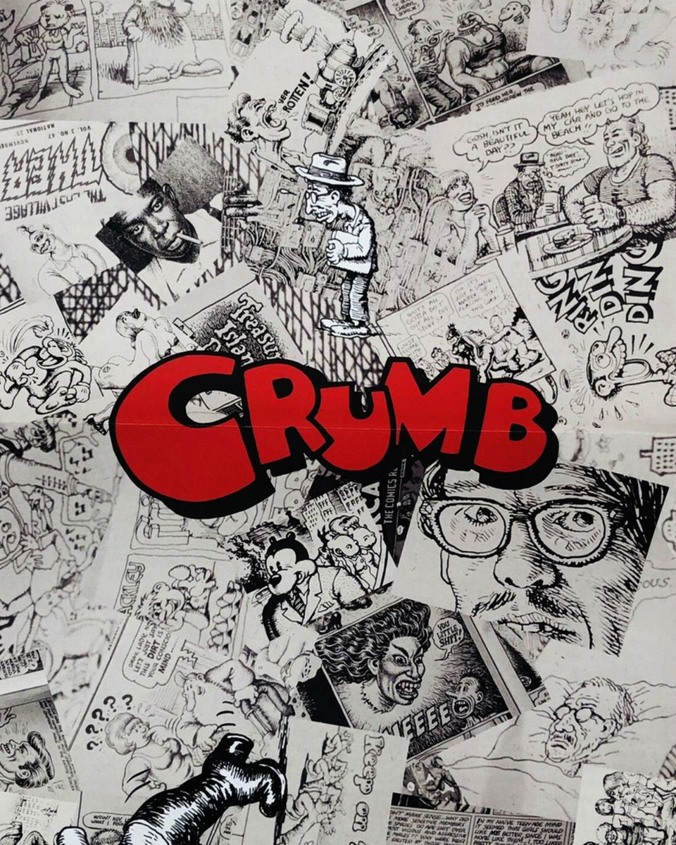newbeverly's tweet image. David Lynch presents a Terry Zwigoff film. CRUMB (1994) screens in 35mm this coming Thursday & Friday, July 24th & 25th.