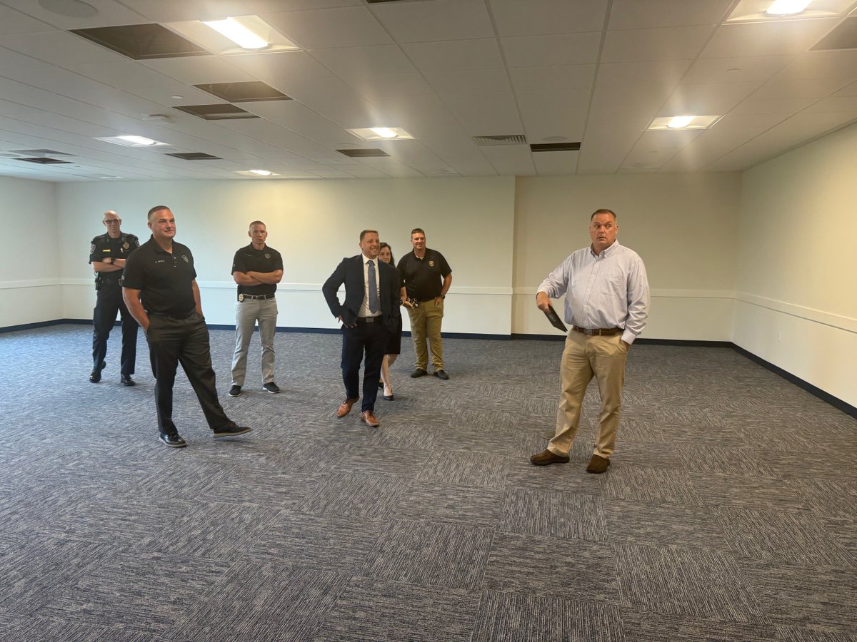MassMPTC's tweet image. Last week, MPTC Executive Director Rick Rathbun led an insightful tour with Central Mass Chiefs, Marlborough's Mayor, and MPI's Executive Director! Together, they explored the final touches on our new MPTC Marlborough Academy.