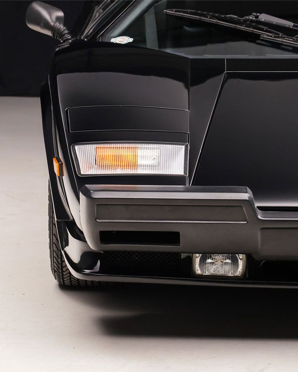 Hagerty's tweet image. This is one of only 66 fuel-injected examples of the Countach 5000 QVs produced worldwide, and it's coming to auction during Monterey Car Week 👀
Will you be this bad bull's second-ever owner?
Click the pic for more info and images: broadarrowauctions.com/vehicles/jc25_…
