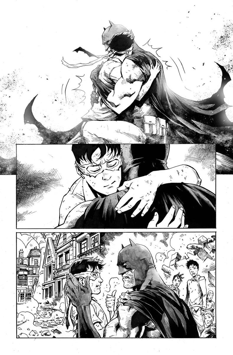 Mikemaluk's tweet image. Reunion. 🦇
From @DCOfficial Batman & Robin #23, with @PhillipKJohnson and amazing colors by Marcelo Maiolo