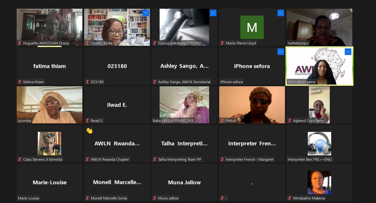 AWLNetwork's tweet image. Today’s #AWLNNationalChaptersMeeting brought together Chairs, Co-chairs, coordinators to align on mission, share progress, challenges & chart next steps.
From #AUEVAWGConvention advocacy to the launch of the Rural Women Constituency and Intergenerational Retreat #IGR…