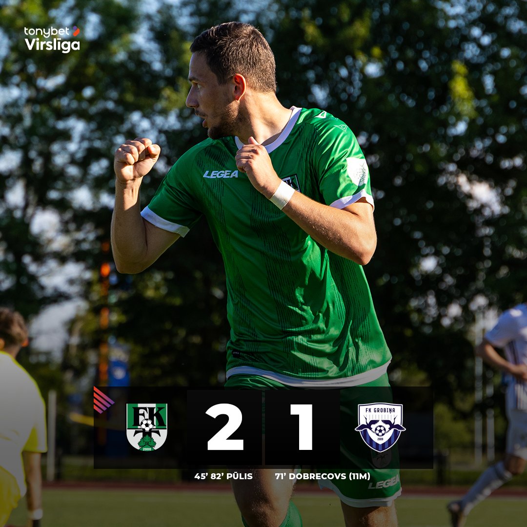 Tonybet Virslīga (@futbolavirsliga) on Twitter photo ⚔️ Spraiga un emocijām bagāta spēle! Ingars Pūlis kļūst par galveno varoni un palīdz <a href="/FKTukums_2000/">Futbola Klubs Tukums 2000</a> grūtā cīņā pārspēt <a href="/FkGrobina/">FK Grobiņa</a>!
📸 Ēriks Matīss ⚔️ Spraiga un emocijām bagāta spēle! Ingars Pūlis kļūst par galveno varoni un palīdz <a href="/FKTukums_2000/">Futbola Klubs Tukums 2000</a> grūtā cīņā pārspēt <a href="/FkGrobina/">FK Grobiņa</a>!
📸 Ēriks Matīss