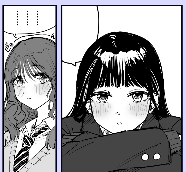 こういう顔描けたんだ 