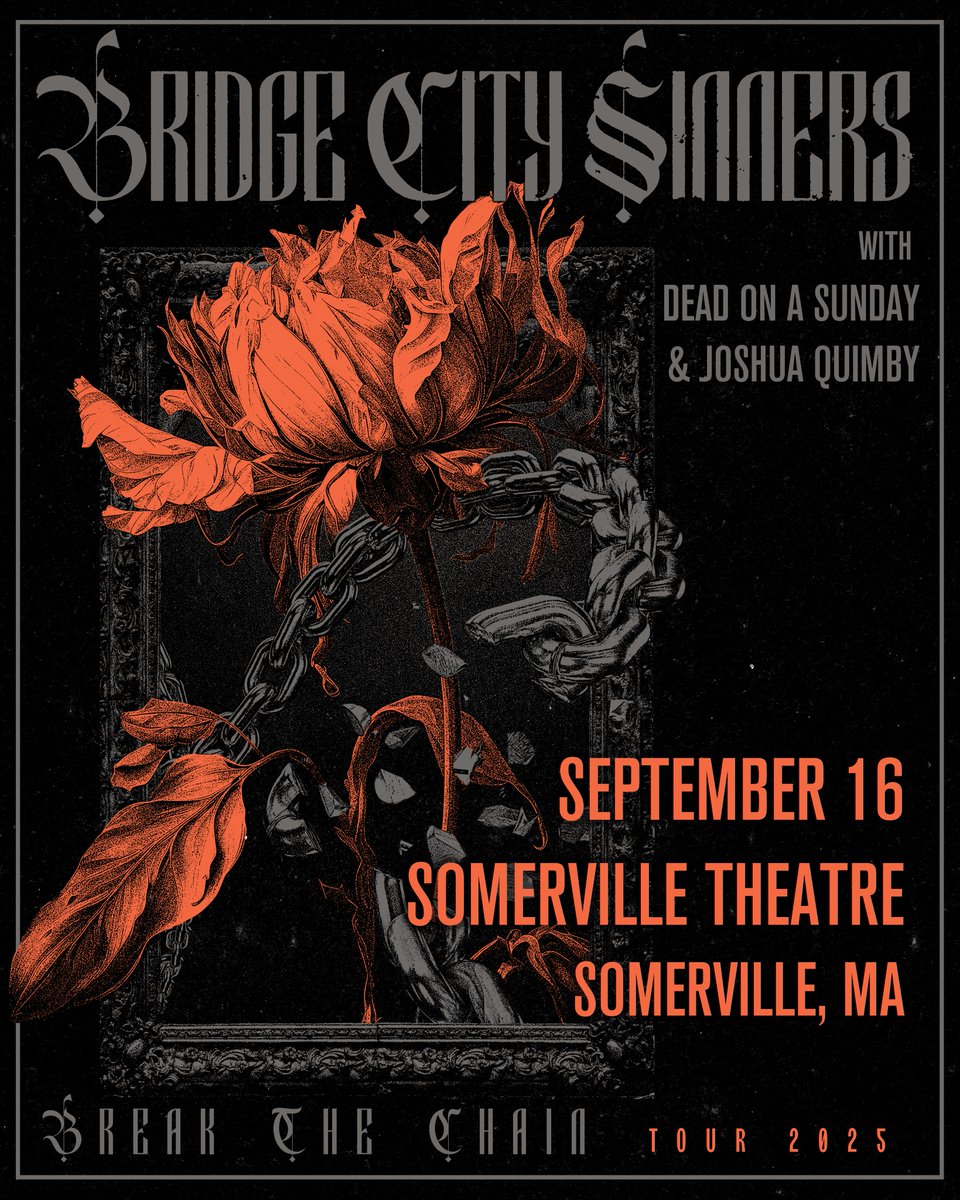 MassConcerts (@massconcerts) on Twitter photo The <a href="/BridgeCitySin/">Bridge City Sinners</a> will be joined by <a href="/deadonasunday/">Dead On A Sunday</a> & <a href="/jquimbymusic/">Joshua Quimby</a> at the <a href="/svilletheatre/">Somerville Theatre</a> on 9/16!
Get tickets NOW: hive.co/l/bridgecitysi… The <a href="/BridgeCitySin/">Bridge City Sinners</a> will be joined by <a href="/deadonasunday/">Dead On A Sunday</a> & <a href="/jquimbymusic/">Joshua Quimby</a> at the <a href="/svilletheatre/">Somerville Theatre</a> on 9/16!
Get tickets NOW: hive.co/l/bridgecitysi…