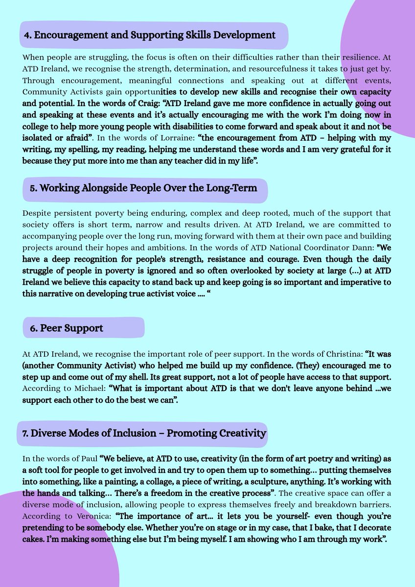 ATDIreland's tweet image. @ATDIreland are currently working on a document/ film exploring our practice led values with our excellent group of community activists
atdireland.ie
