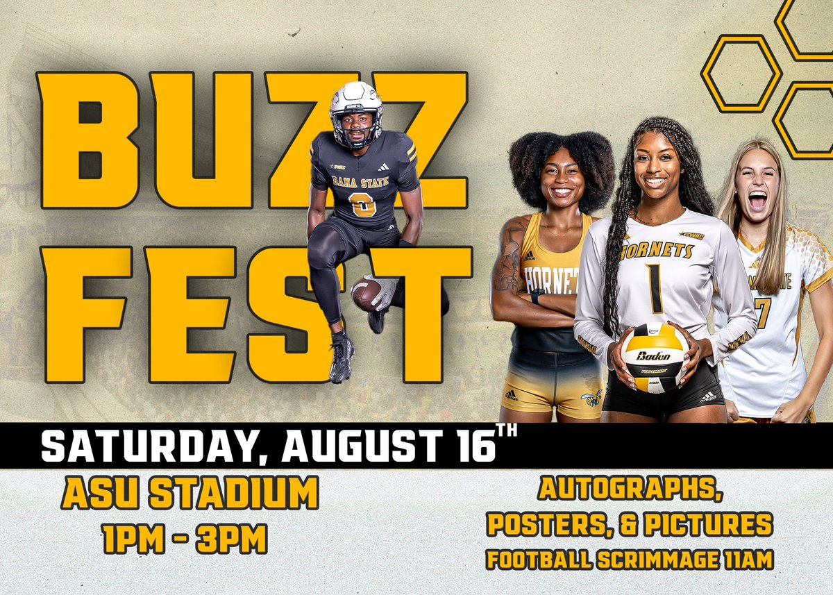 BamaStateSports's tweet image. 𝓑𝓾𝔃𝔃 𝓕𝓮𝓼𝓽 - August 16
Posters, Pictures, Autographs and More !
#SWARMAS1
