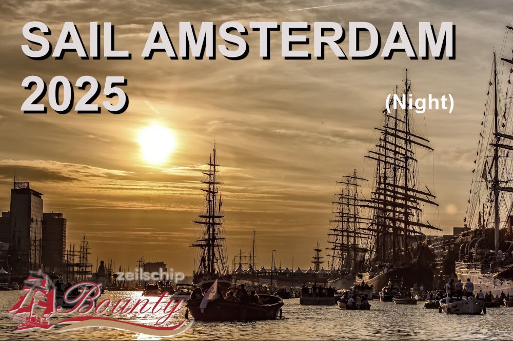 Zeilschip Bounty Evenement: SAIL Amsterdam (Night)
20 augustus: 18:00 - 23:00
Kom jij ook genieten op Zeilschip Bounty? Je hebt nog 1 maand om te reserveren!
zeilschipbounty.nl/event/sail-ams…