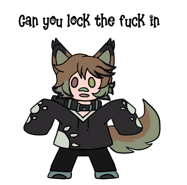 IttsBB's tweet image. Needed motivation drew my Vtuber telling me to lock in