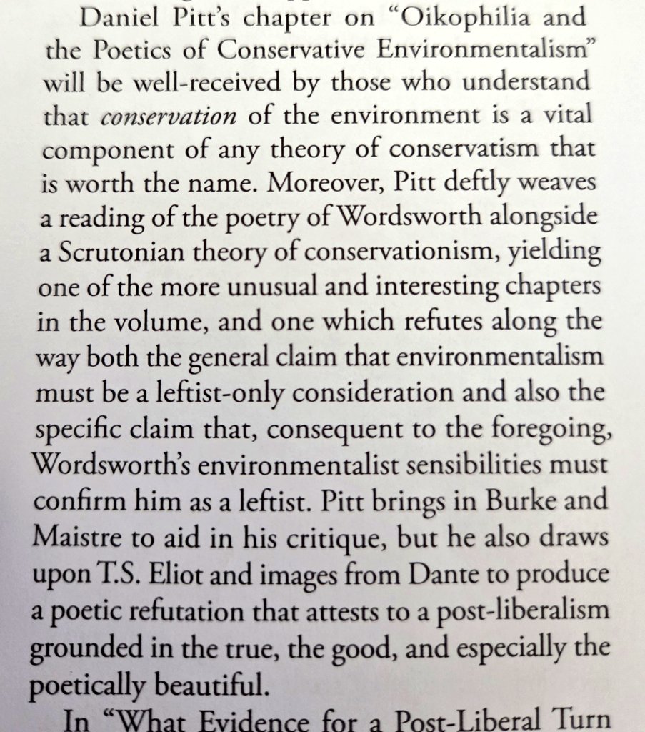 Dr Daniel Pitt (@danjtpitt) on Twitter photo I'm most grateful to <a href="/Prof_Cooper/">S. P. Cooper 🍋</a> for his review of my work on conservatism and conservation via <a href="/EuroConMag/">The European Conservative Magazine</a>. I'm most grateful to <a href="/Prof_Cooper/">S. P. Cooper 🍋</a> for his review of my work on conservatism and conservation via <a href="/EuroConMag/">The European Conservative Magazine</a>.