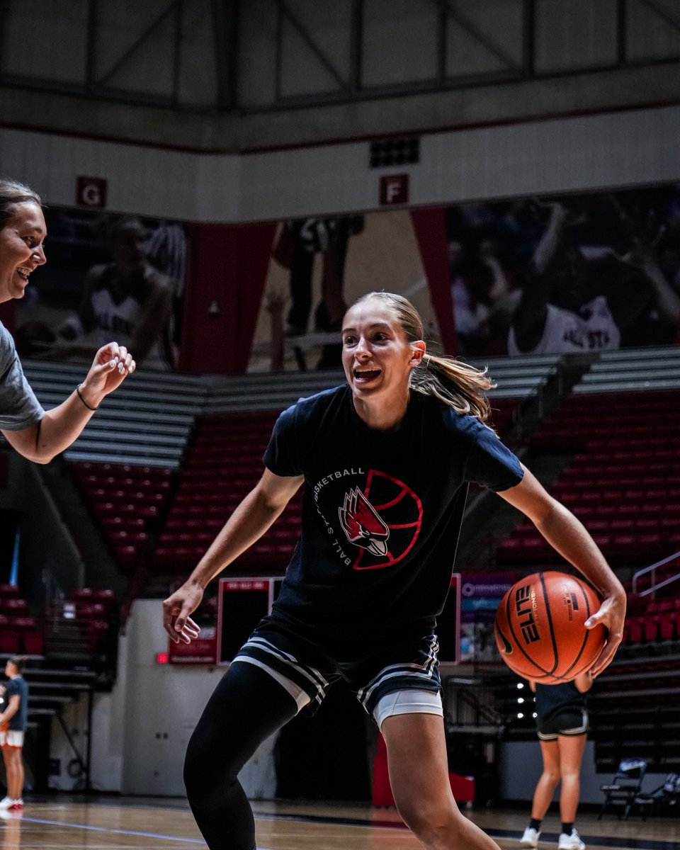 BallStateWBB's tweet image. finding joy in the process