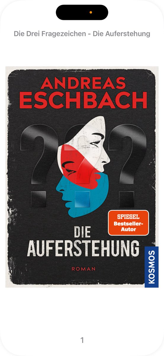 Dirk Hartmann (@morticah) on Twitter photo <a href="/AndreasEschbach/">Andreas Eschbach 👨💻</a> hach ja Die drei ???. Damit hat für mich das Lesen angefangen. Der Karpartenhund war das erste Buch was ich jemals gelesen habe und ch glaube Der Doppelgänger das Letzte in der Reihe.
Mal schauen wie es ist sie älter wiederzutreffen. <a href="/AndreasEschbach/">Andreas Eschbach 👨💻</a> hach ja Die drei ???. Damit hat für mich das Lesen angefangen. Der Karpartenhund war das erste Buch was ich jemals gelesen habe und ch glaube Der Doppelgänger das Letzte in der Reihe.
Mal schauen wie es ist sie älter wiederzutreffen.