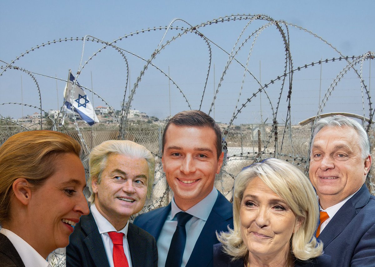 ILLSP_GWU's tweet image. New piece! Elisabeth Zerofsky (@zerofskaya) on the European far right's relationship to antisemitism and Israel today, and how it squares with their xenophobic politics. Check it out! illiberalism.org/strange-bedfel…