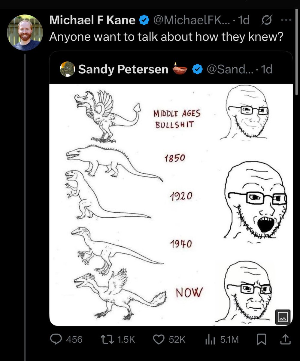 FossilLocator's tweet image. Sometimes I’m like “I should comment” and then I’m like, nah why bring headaches upon yourself for zero gain