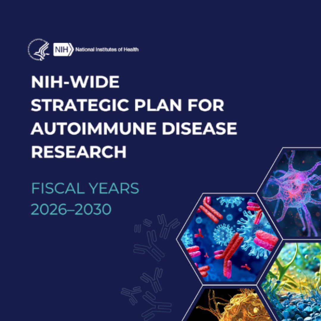 AutoimmuneAssoc's tweet image. The federal govt has launched a roadmap to coordinate &amp;amp; advance #autoimmuneresearch at @NIH. W/ the NIH-Wide Strategic Plan for Autoimmune Disease Research, we’re hopeful for the 50M+ Americans it aims to help. Read the plan autoimmune.org/research/oadr #AutoimmuneDisease #NIHResearch
