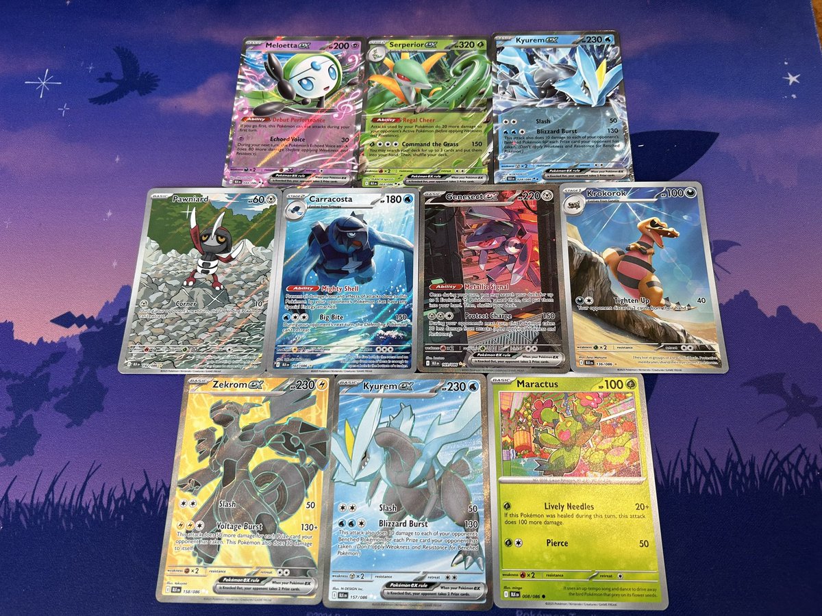 shinyycatherine's tweet image. Got a couple Black Bolt ETBs to open with friends- absolutely wild pulls! Shoutout Maractus