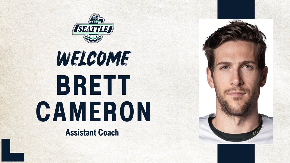 SeattleTbirds's tweet image. NEWS: The Thunderbirds have announced the hiring of Brett Cameron as Assistant Coach.
Cameron will be joining Head Coach Matt O'Dette and Assistant Coaches Carter Cochrane & Taylor Makin for the 2025-26 season.
🔗 bit.ly/3Ul2Z7M