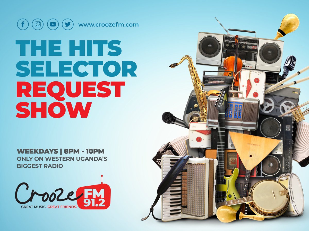 🎧 It’s Monday — we’re back and loaded with vibes!

<a href="/nickson_256/">Nick 🇺🇬</a> returns on The Hit Selector, live from 8PM to 10PM with your favorite hits and the hottest shout-outs 🔥

📲 Drop your requests, tag a friend, and let’s light up the start of the week together!

🌎 Stream: