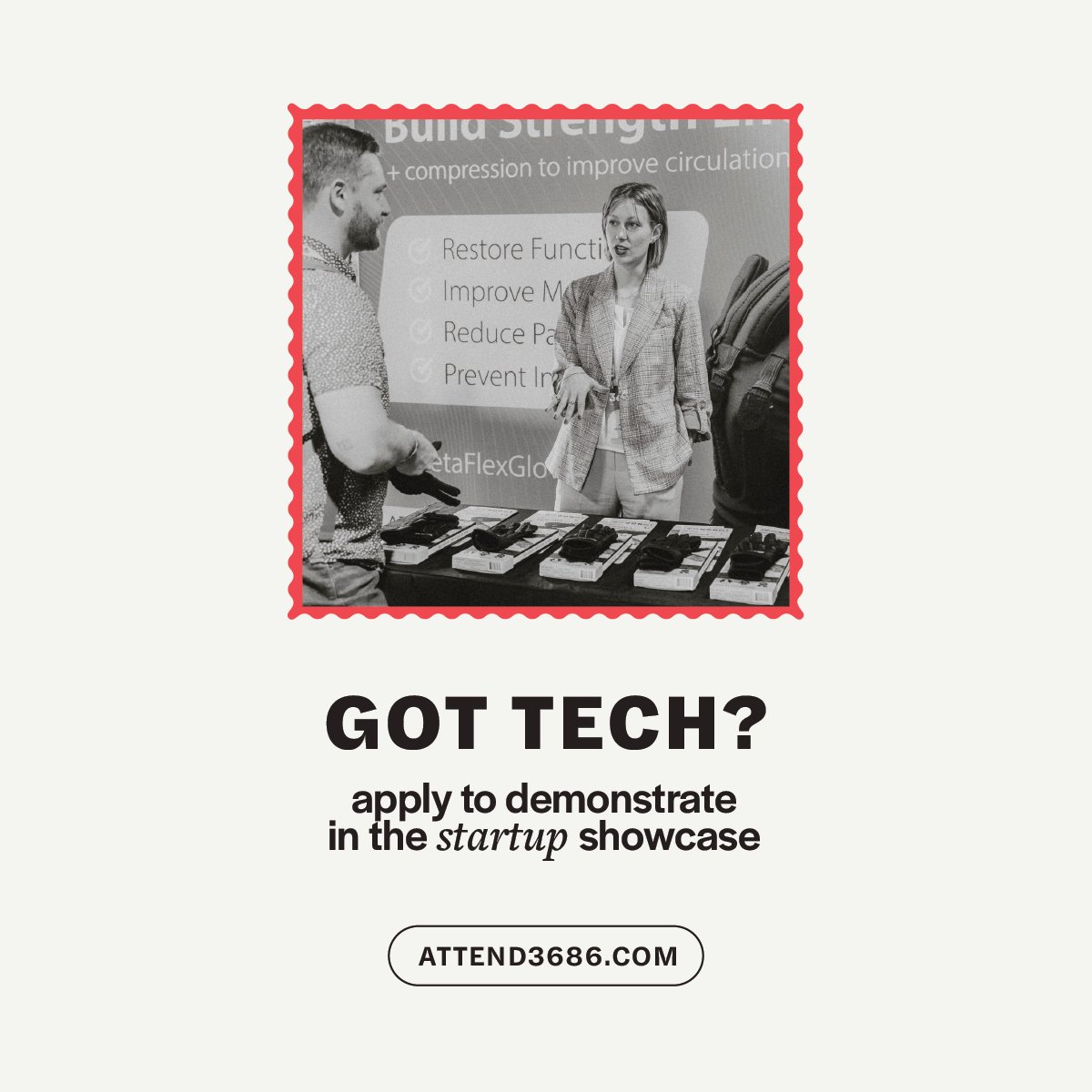 Does your company have interactive technology or exciting cutting-edge products to show off? We’re looking to spotlight fresh, interesting, and unexpected tech from TN-based companies in our fan-favorite Startup Showcase at #3686fest. 

Apply by Aug. 12 at attend3686.com/engage/