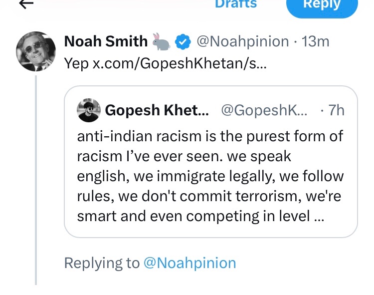 benny_uncl57167's tweet image. Anti Indian racism is wrong.. it’s not like we’re jews or something