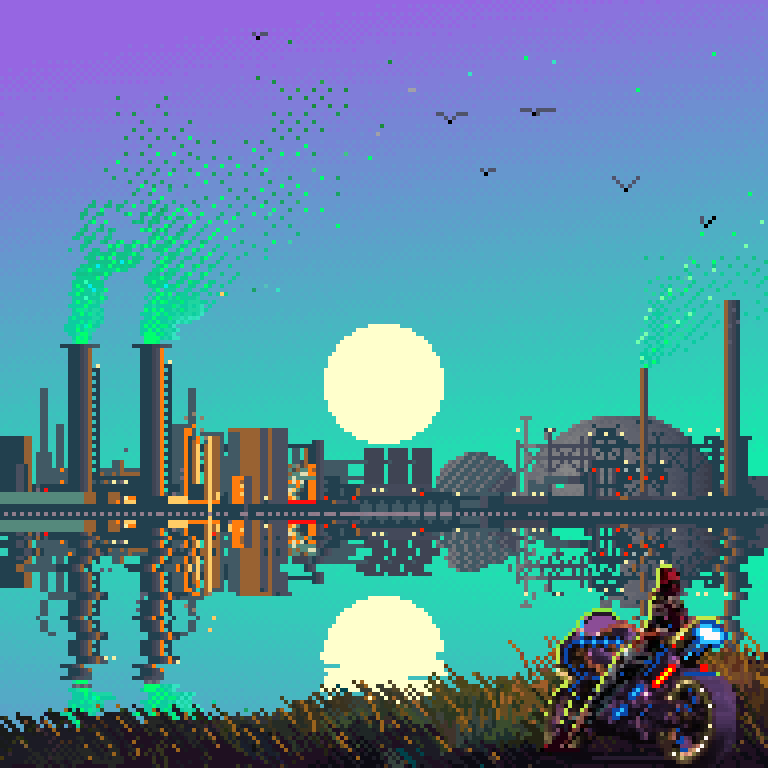 I've held this <a href="/solsunsets/">Suns Saga 🪐</a> since mint, many years ago, when NFTs started in SOL.

Sunsets are forever.