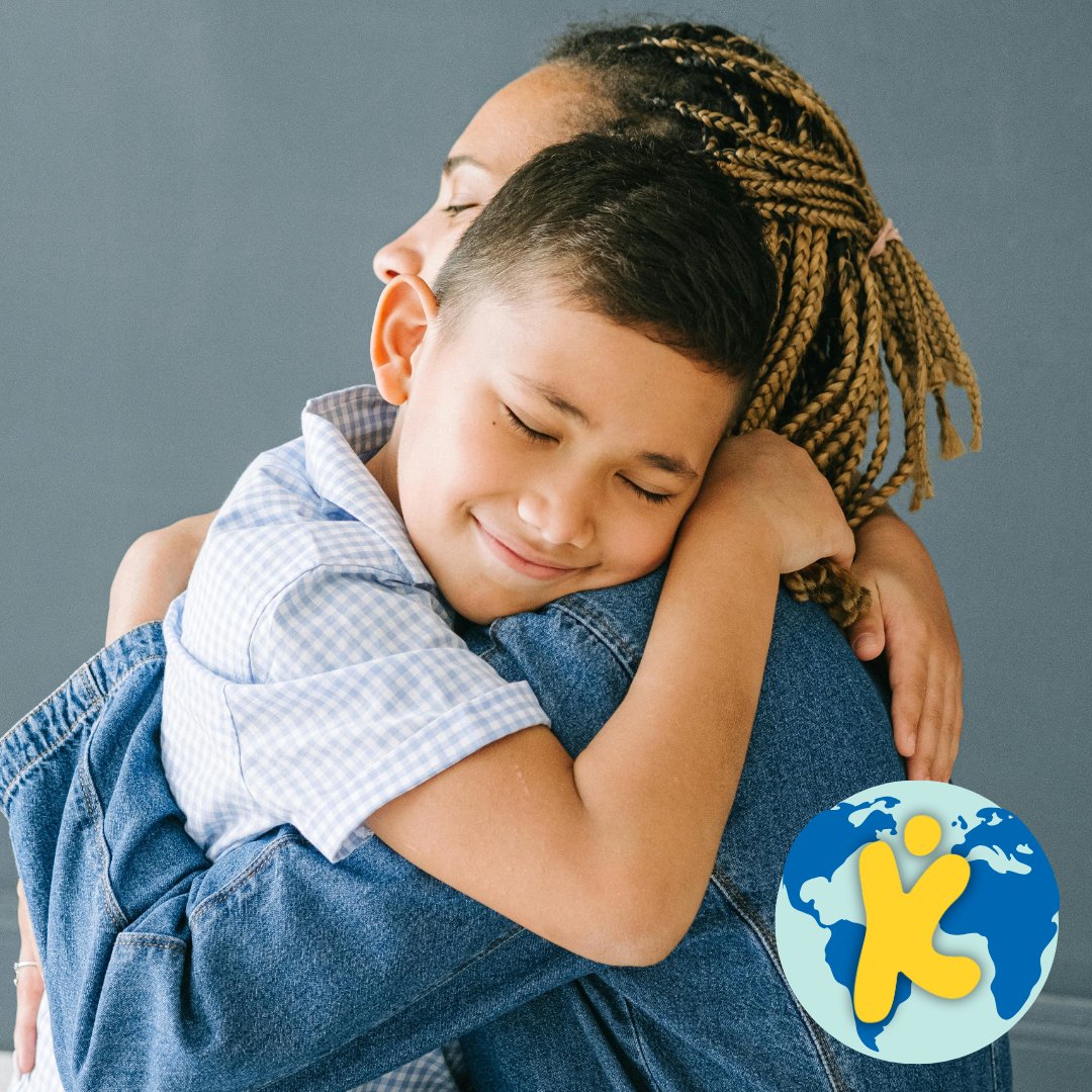 Today is Global Hug Your Kids Day! It celebrates the bond between parents/caregivers and children.  Hugging is a simple act of reassuring comfort, safety, and trust. #safetogrow #allforkids #nationaltoday #hugyourkids