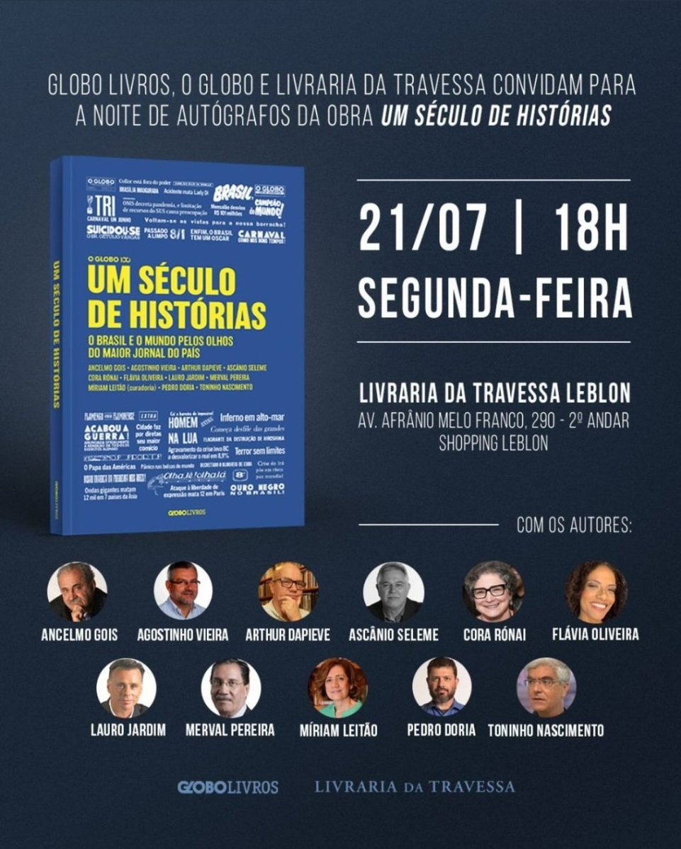 thalescmachado's tweet image. Tive a honra de escrever um pequeno texto para este livro, sobre os últimos 5 (com pandemia, morte de Pelé, surgimento de Rebeca, as Libertadores cariocas) dos 100 anos de esporte no @JornalOGlobo. Estarei lá hoje prestigiando os amigos, autores e organizadores.