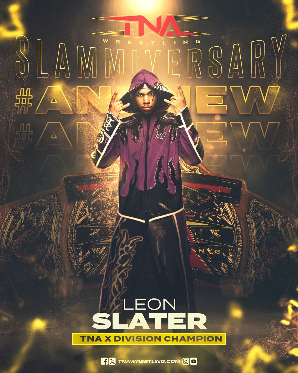 ThisIsTNAUK's tweet image. #ANDNEW
#ANDYOUNGEST
What was your reaction when Britain's @LEONSLATER_ made history at #TNASlammiversary and became the youngest ever X-Division Champion?